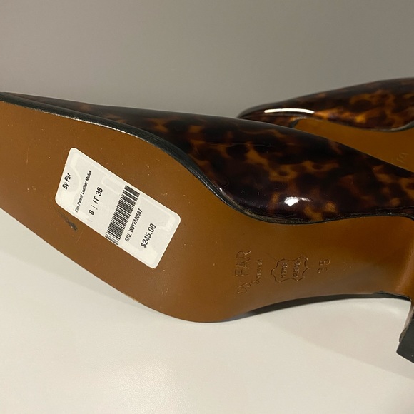 Sold By Far Kim Square Toe Mule in Patent - Picture 15 of 15